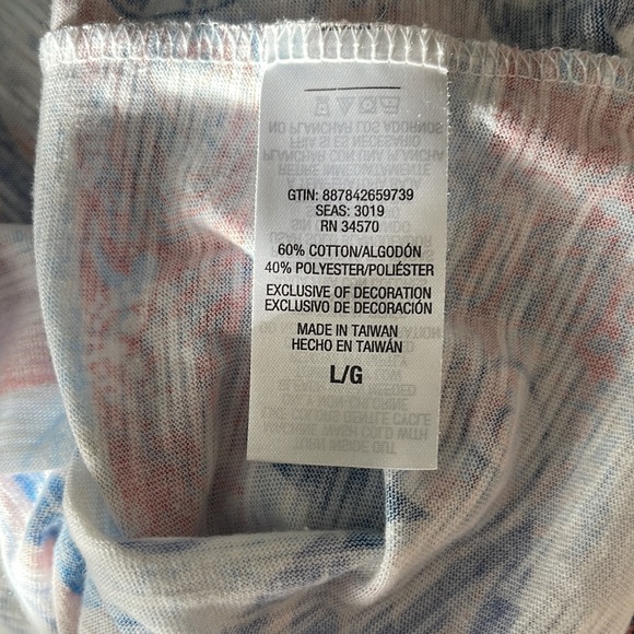 i.b.diffusion women’s short sleeve top Sz L - Picture 4 of 4